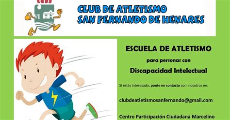 Club Atletismo de San Fernando de Henares: Escuela adaptada